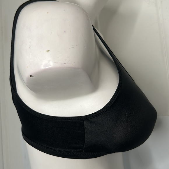 Vintage GELMART Style 2948 Black Wirefree Sheer Nylon Unlined Bralette Bra NWT - Picture 9 of 17